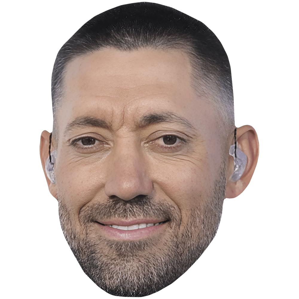Celebrity Cutouts Lifelike Clint Dempsey (Beard) Big Head. Larger Than Life Mask.