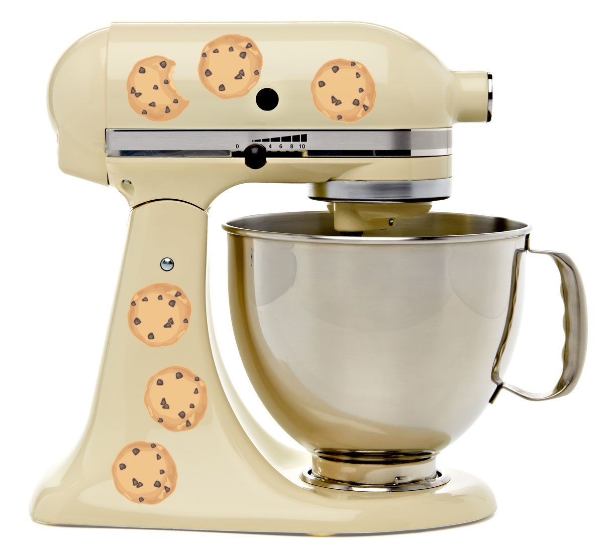 Chocolate Chip Cookies Yummy Treats Kitchen Decal Kit Mixer Machine Art Wrap Stickers