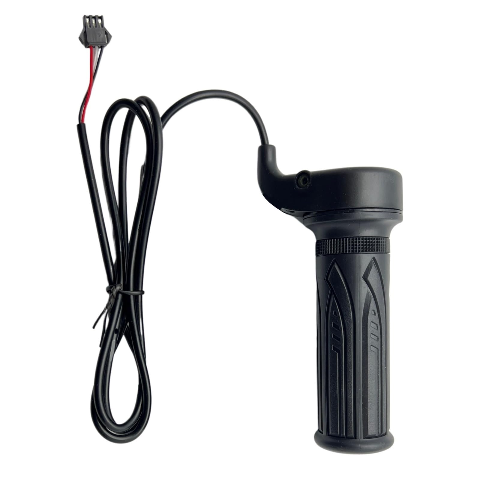 Poignée Droite d'accélérateur à Torsion complète 20X, adaptée for vélo électrique/Scooter/Moto 24V-72V avec connecteur SM(1PCS)