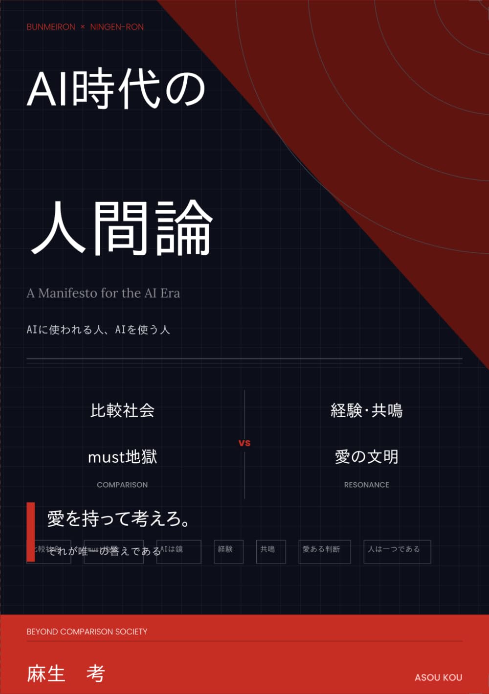 まず考えろ: AI時代を生き抜く愛と調和の哲学　本編 (麻生考)