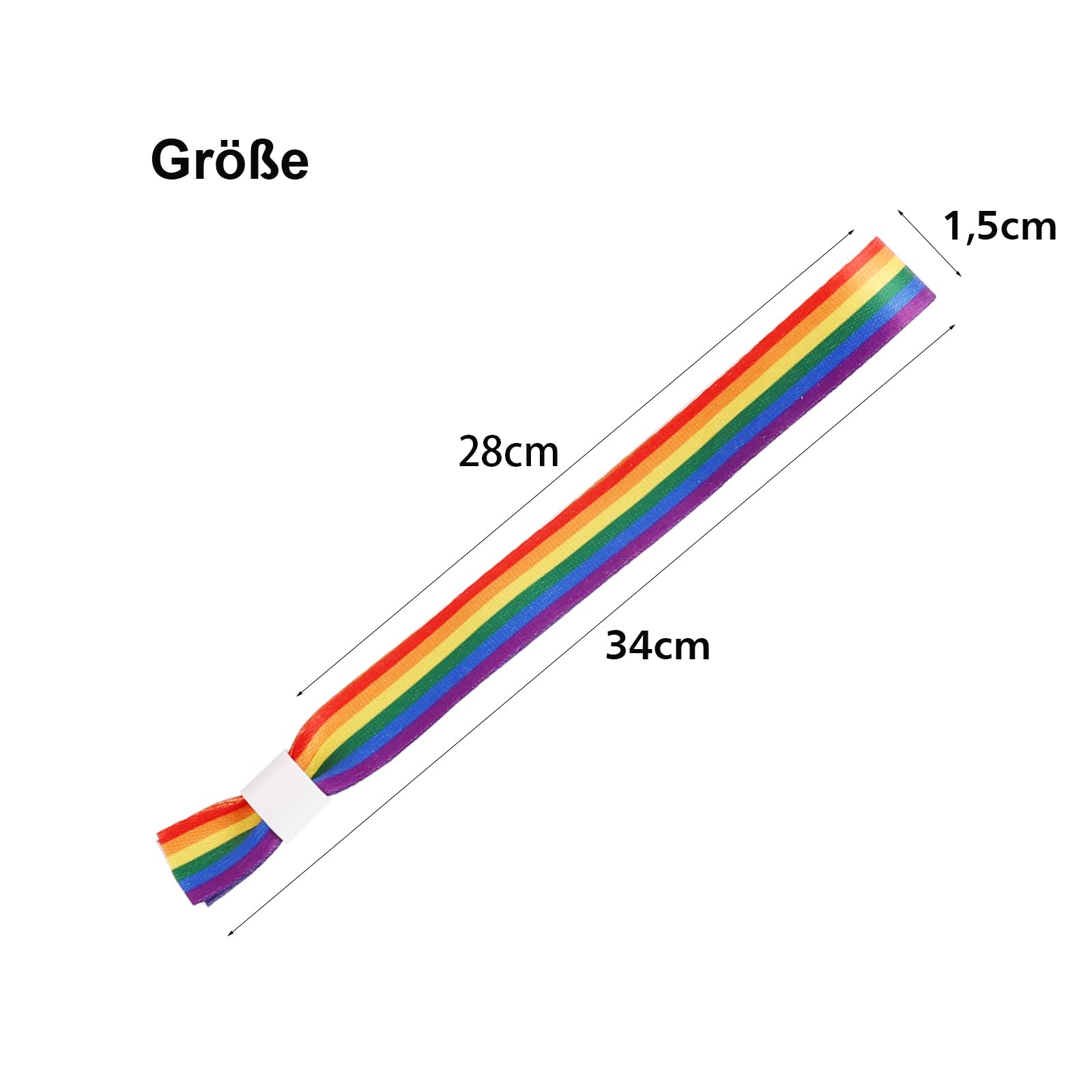 6 bransoletek Gay Pride