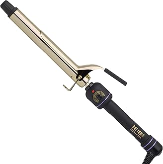 Hot Tools Pro Artist 24K Gold Extra Long Curling Iron | Long Lasting, Defined Curls (1-1/2 in)