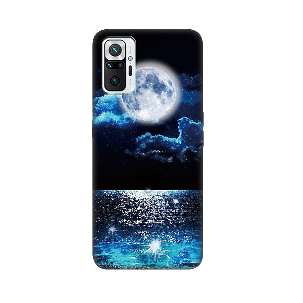ESONG Cover per Xiaomi Redmi Note 10 Pro 4G/10 Pro Max 4G,Custodia in sottile tinta unita Morbida Silicone TPU Antiurto Protettiva Bumper Shell con Forma di Cuore d'Amore Dorato,per Donne/Ragazze-Nero