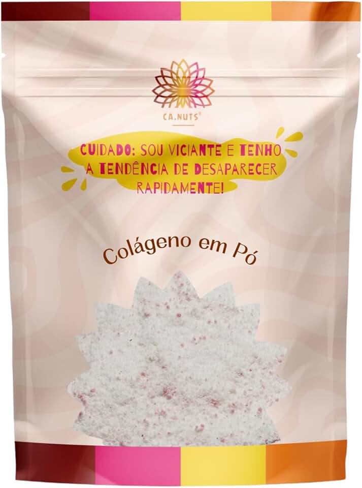 Colágeno Hidrolisado em Pó Premium | Marca Ca.Nuts | Linha especial Ca.Nuts (500g)