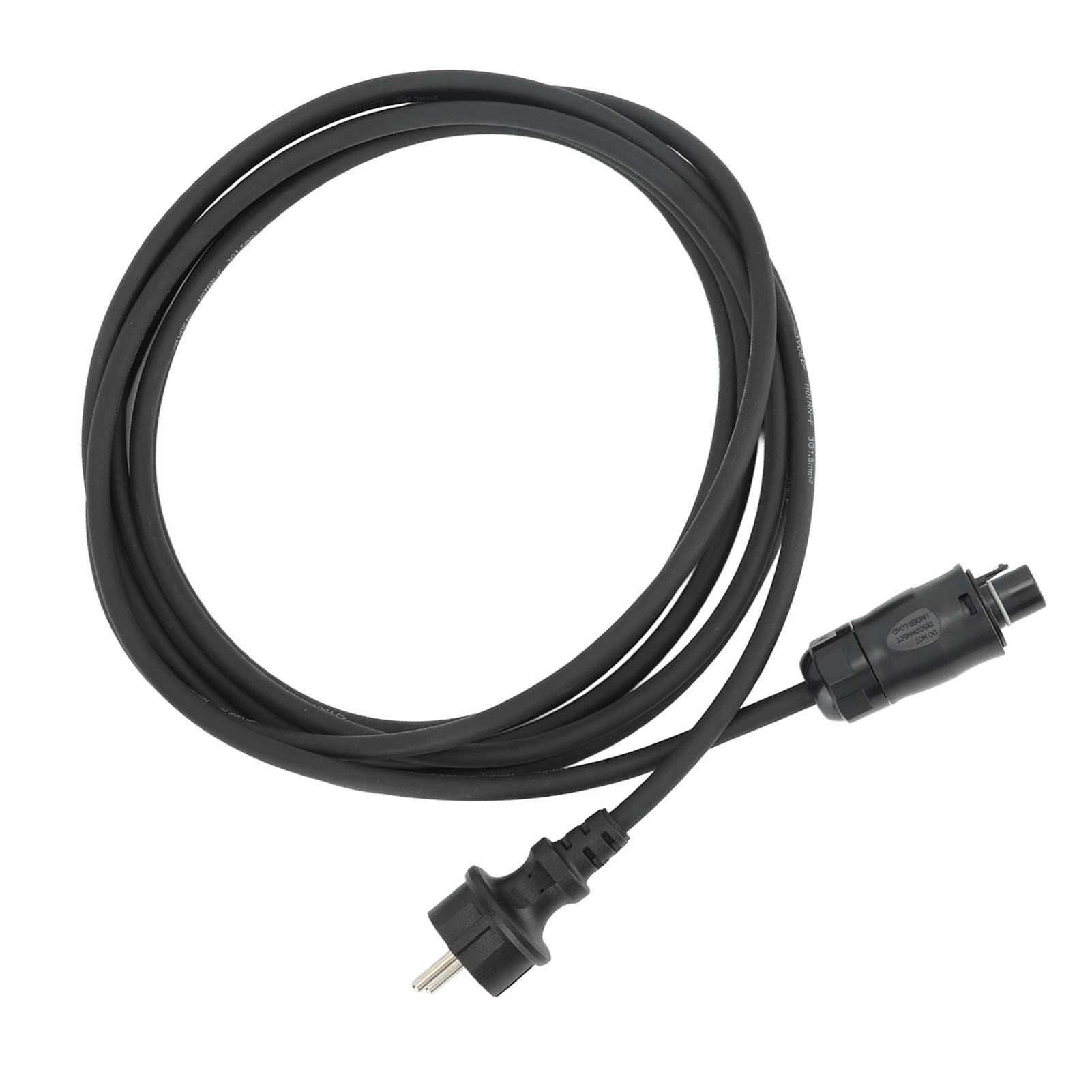 Yinhing Kabel Solarny .5Mm² Wysokiej Jakości Kabel do Inwertera Solarnego AC 5M do Zewnętrznych Systemów Zasilania Efektywna Transmisja Energii Idealny Instalacji Fotowoltaicznych