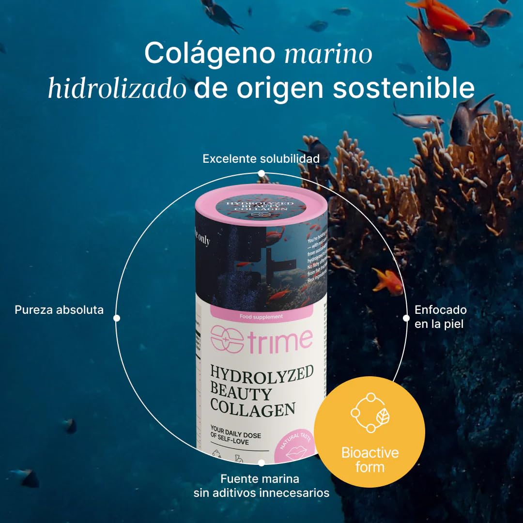 TRIME Collagene Marino Idrolizzato Tipo I 30 Stick da 5 g Gusto Neutro