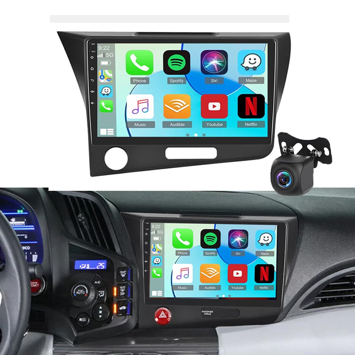 Amazon.com: Surakey 4GB RAM 64GB ROM Car Radio for Honda CRZ CR-Z
