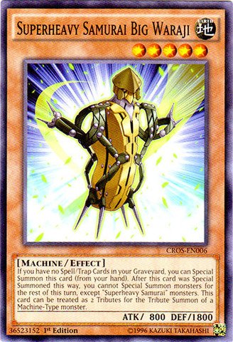 Amazon.com: YU-GI-OH! - Superheavy Samurai Big Waraji (CROS-EN006