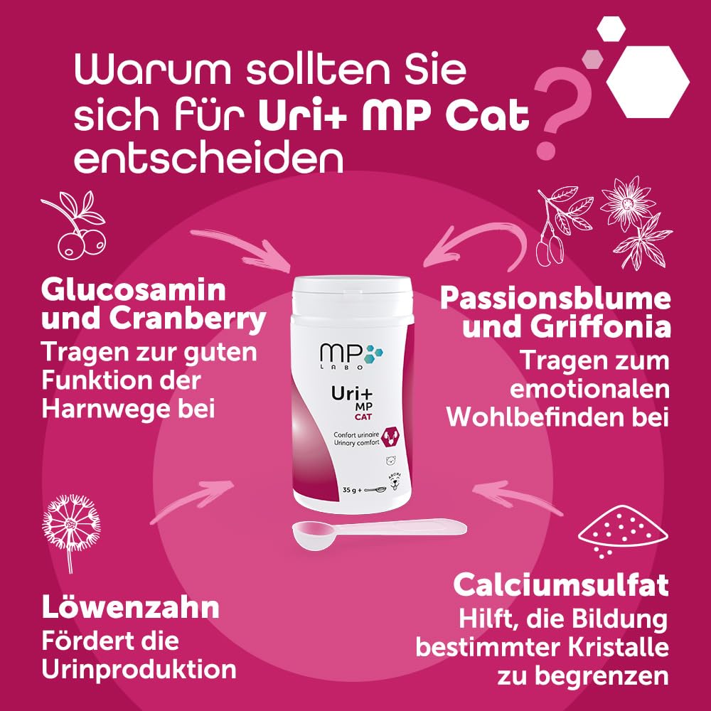 MP Labo Uri+ MP Cat 35 g – Komfort beim Urinieren für Katzen