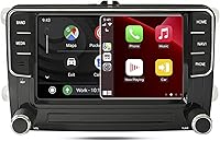 Vista 1 de SCUMAXCON 7" Android 13 Radio de coche con Carplay inalámbrico Android Auto GPS Navegación Estéreo de coche 8-CORE 2+32G Pantalla táctil IPS WiFi BT