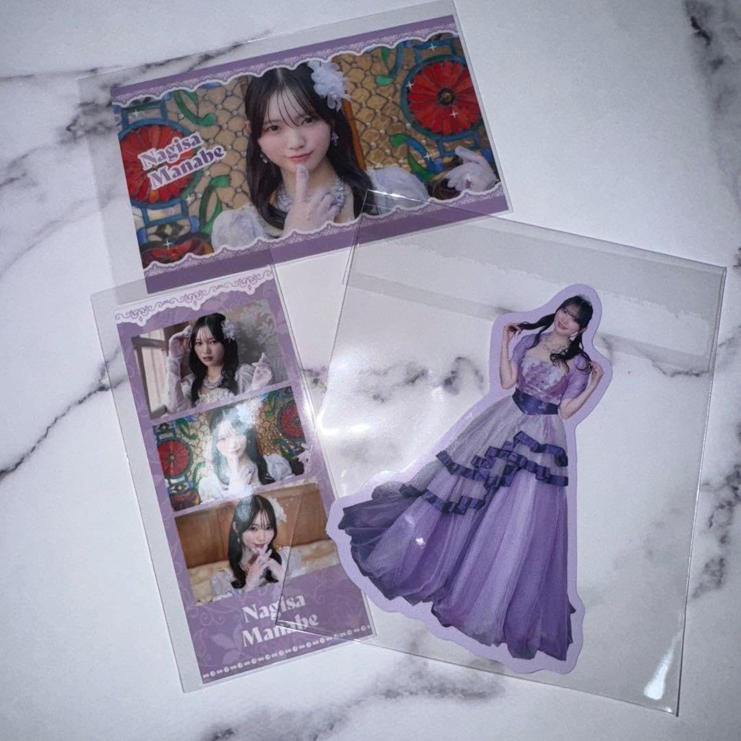 ラッフルくじ 真鍋凪咲 3点セット きゅーすと CUTIE STREET OSHI