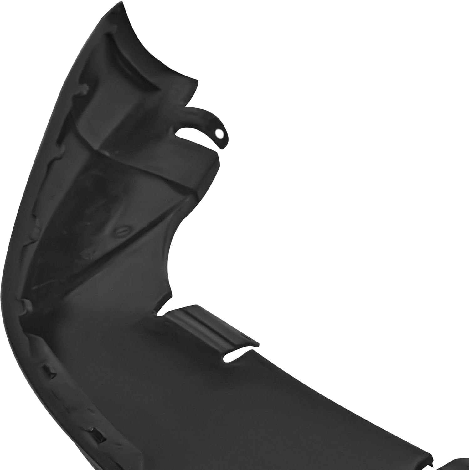 Compatible with/Replacement for Front Bumper Lip, V Style PU Front Lip Spoiler Black, Fits 2006 2007 2008 2009 Volkswagen Golf GTI and Jetta MK5 Only Sedan Wagon (Not Compatible with Rabbit)