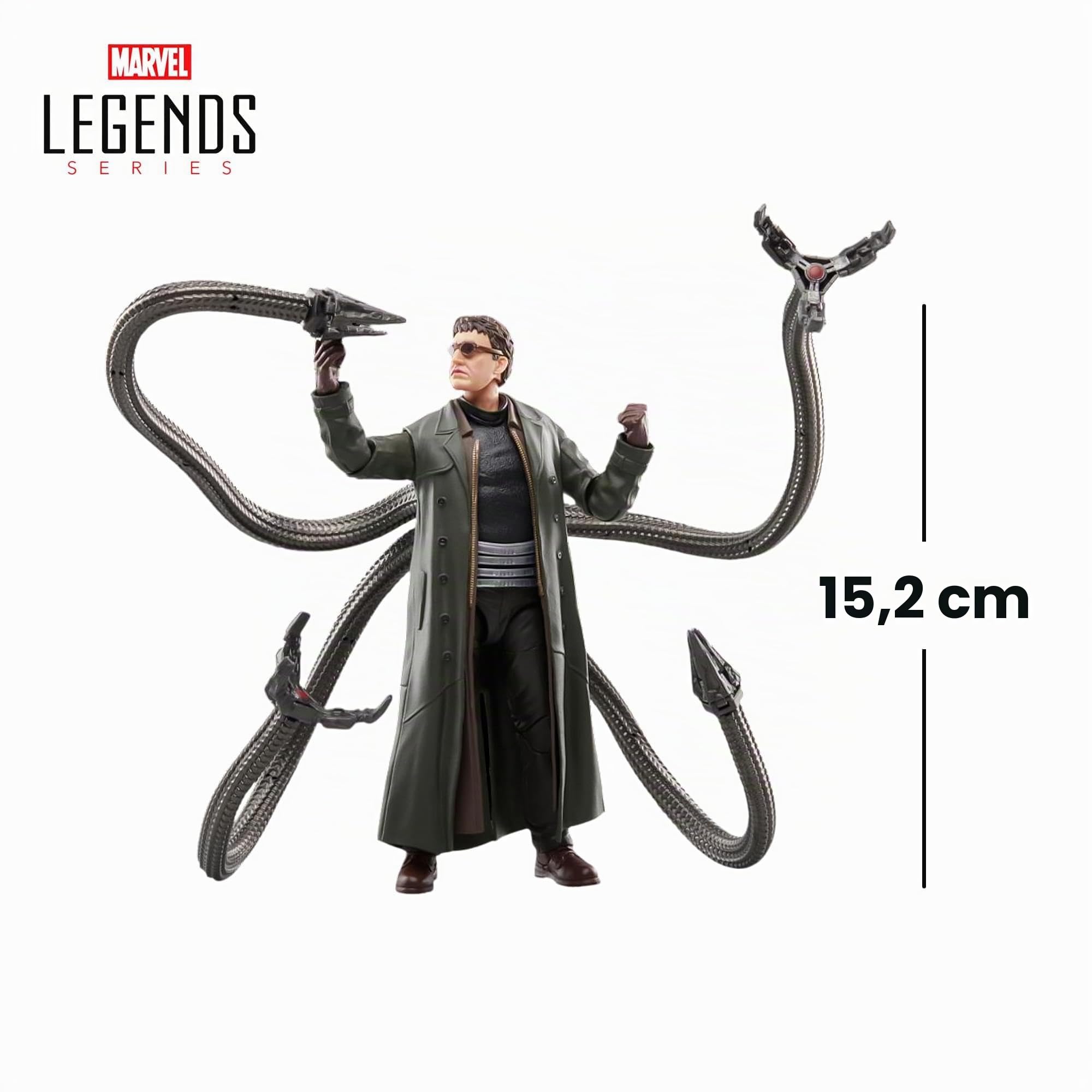 Hasbro Marvel Legends Series - Dock Ock - Spider-Man: No Way Home - Figura de acción Coleccionable de 15 cm - A Partir de 4 años