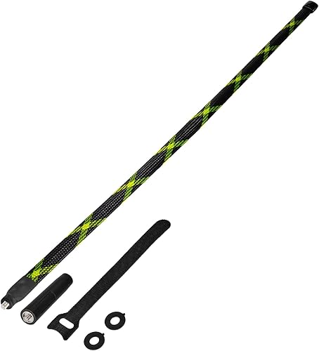 Miniatura 6 de Bingfu Doble banda VHF UHF 136-520MHz 31.3 pulgadas plegable camuflaje CS táctico SMA hembra jamón antena de radio para BaoFeng UV-5R UV-82 BF-F8HP