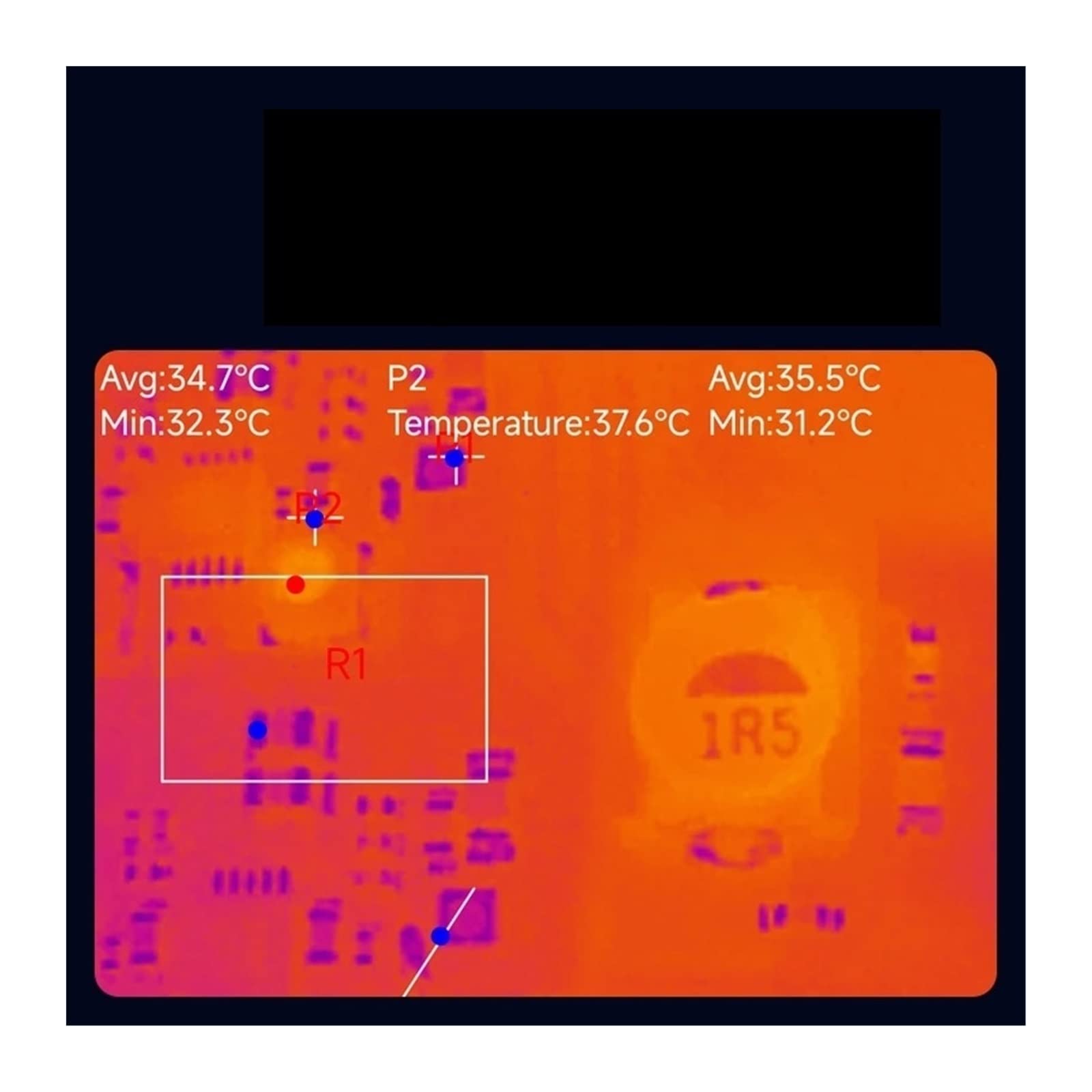 Ręczna kamera termowizyjna Kamera termowizyjna do telefonu 256x192 25Hz obwód PCB Test przemysłowy ogrzewanie podłogowe temperatura rury kamera na podczerwień z analizą komputera i nagrywaniem wideo(P