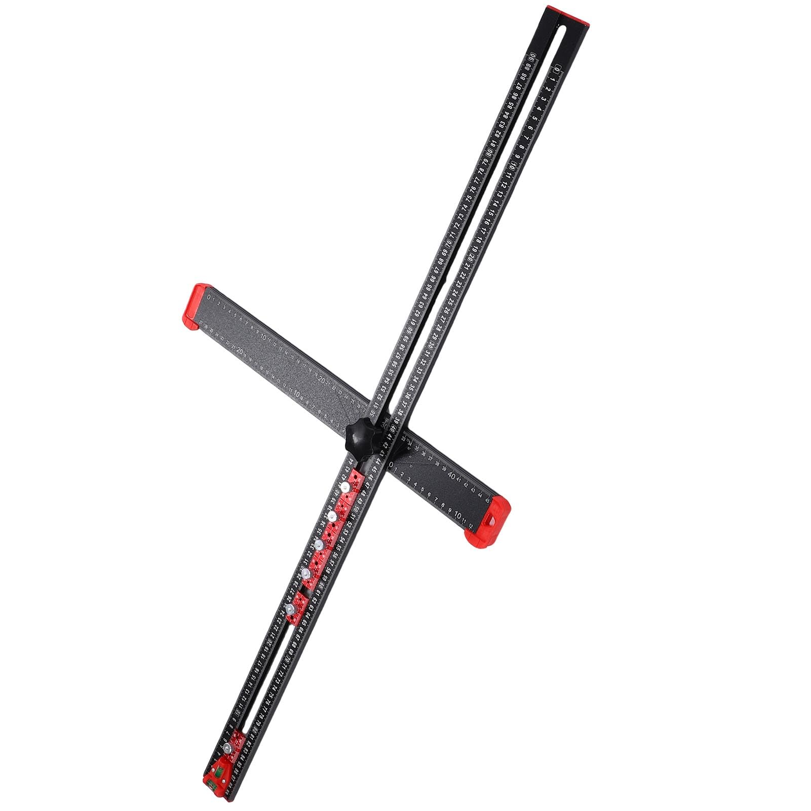 Walfront Linijka Pozycjonująca do Wiercenia 90cm, Regulowana, T-kwadrat,