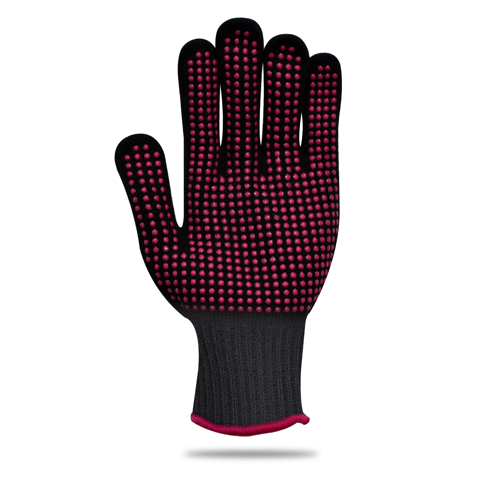 Gant de Coiffure Gants Résistants à la Chaleur pour la Coiffure Silicone Gants de Protection Ménagers Coiffure Gant Résistant à la Chaleur pour Friser les Cheveux Outils de Coiffure (1 pièce)