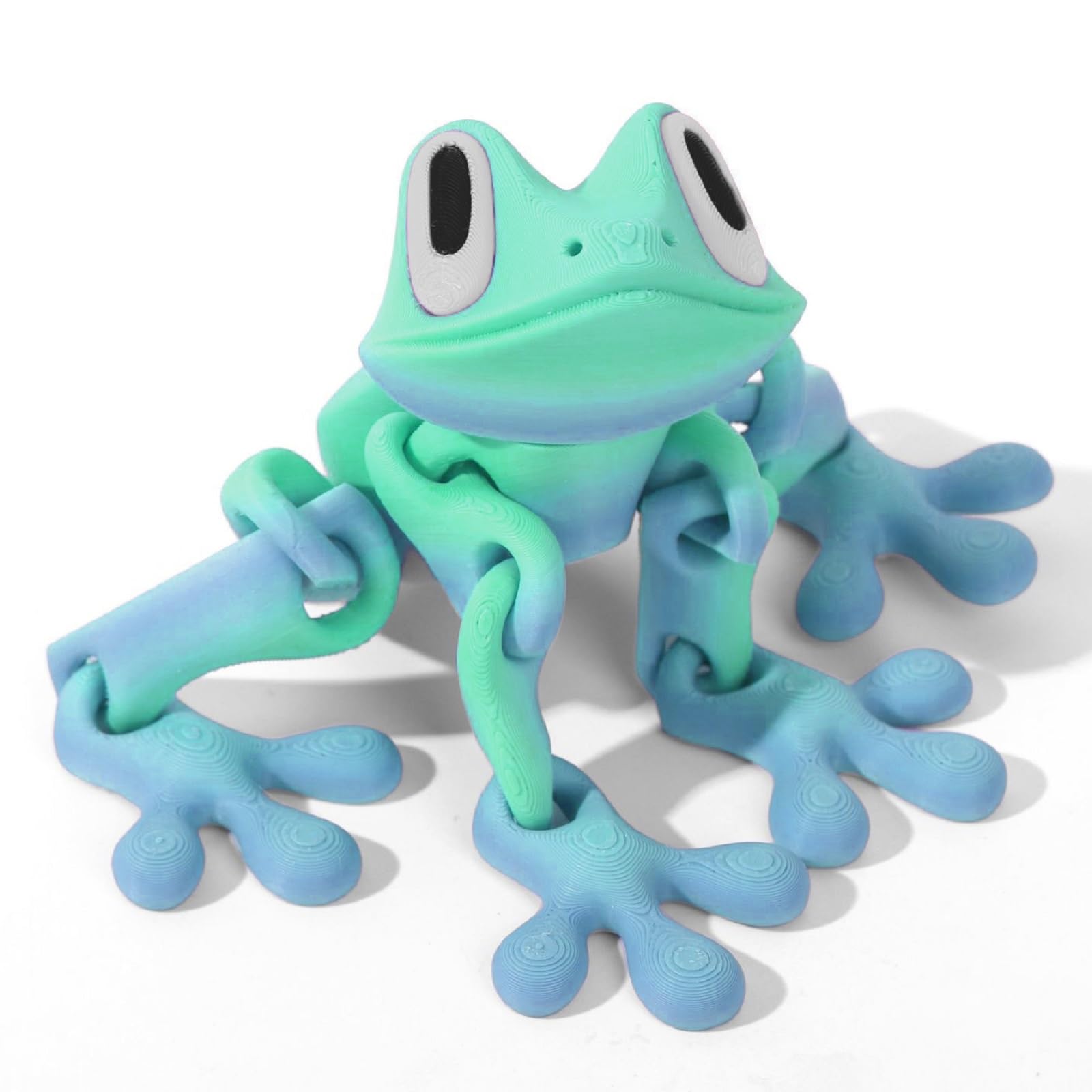 Amazon.com: 3D Printed 7.92-inch Magnet Frog Toy, Articulated 3D