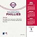 Turner Philadelphia Phillies 2016 Box Calendar, January-December (8051412)