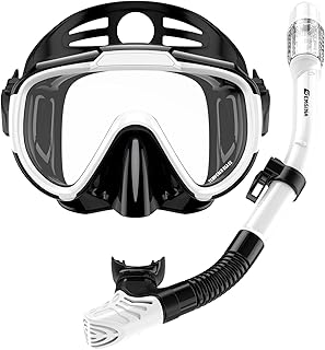 EMSINA Dry Snorkel Set