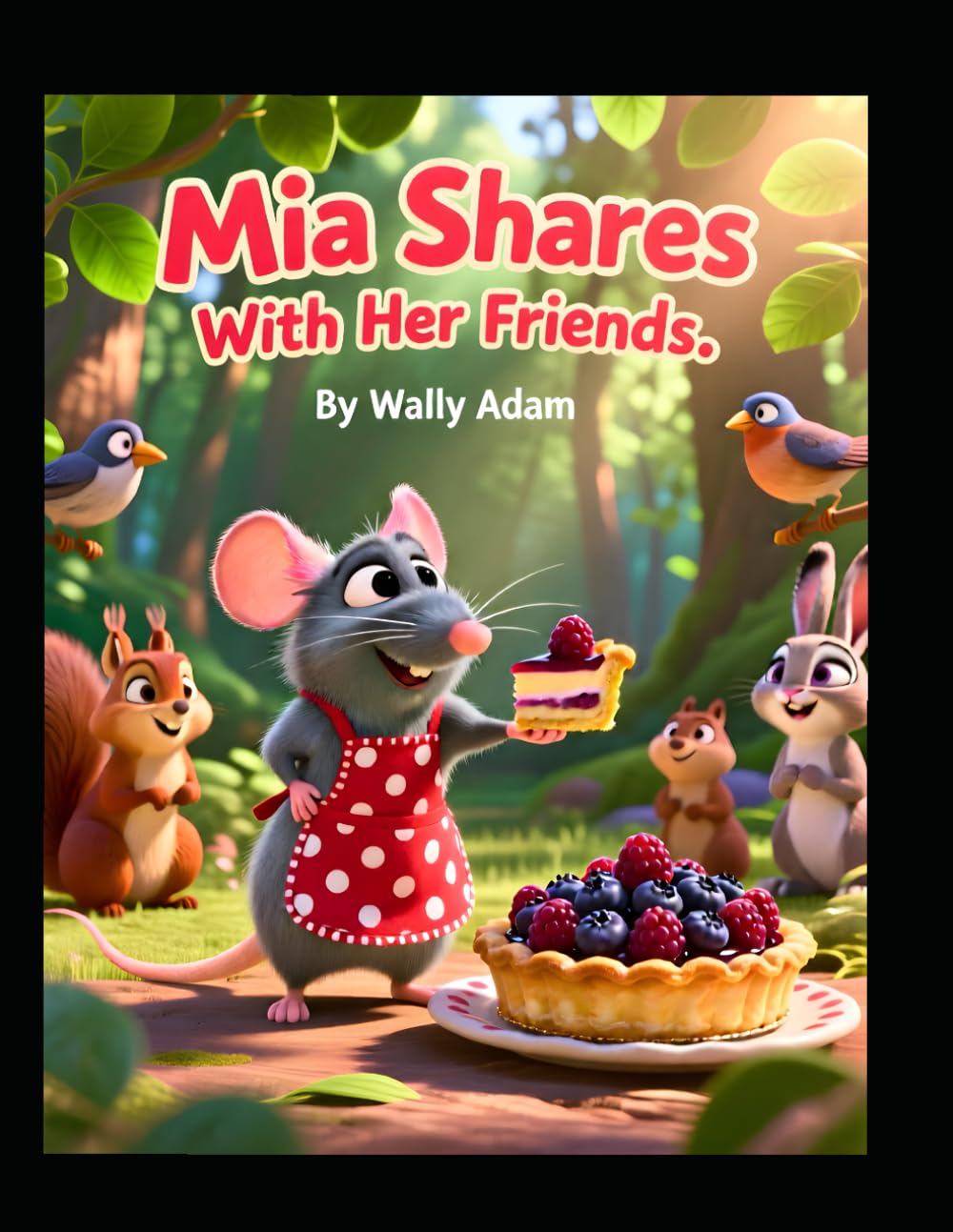 Mia Shares With Her Friends