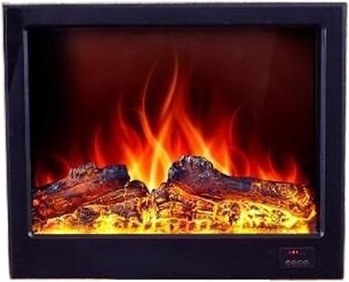 ADOORO Electric Fireplace Electric Fireplace Insert Firebox Burner LED Optical Artificial Emulational Flame Decoration