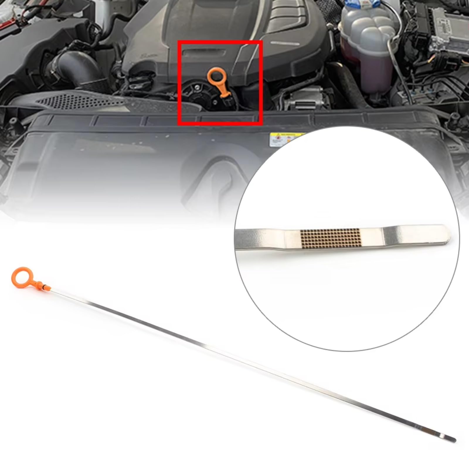 Drążek poziomu oleju silnika do VW Touareg 2004 2005 2006 wskaźnik poziomu oleju silnik skala sterowania płynem silnik 022115607D