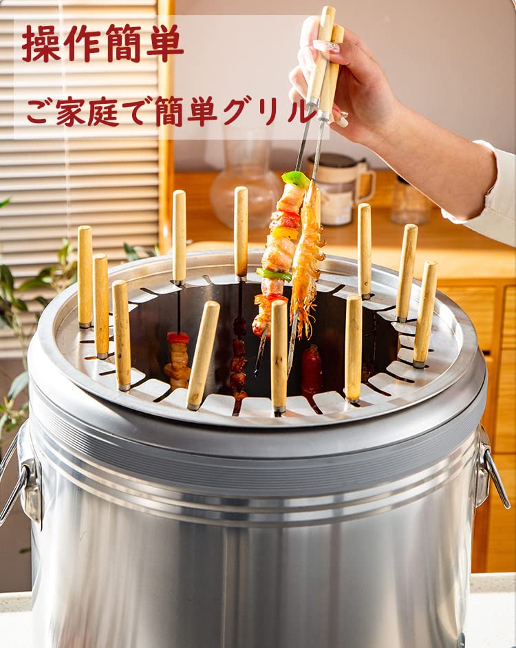 Amazon | ANJIZERUEN バーベキューコンロ バーベキューグリル Amazon | ANJIZERUEN バーベキューコンロ バーベキューグリル