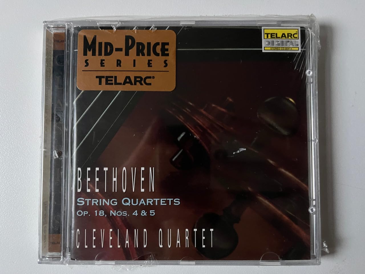 Ludwig van Beethoven - String Quartets - Op. 18, No's. 4 and 5 (Cleveland Quartet) CD Album - Used
