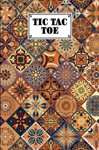 Tic Tac Toe: Games Fun Activities for Kids / Paper & Pencil Workbook for Games, Smart gifts for Family | Mandalas Cover by Irma Franke image 2