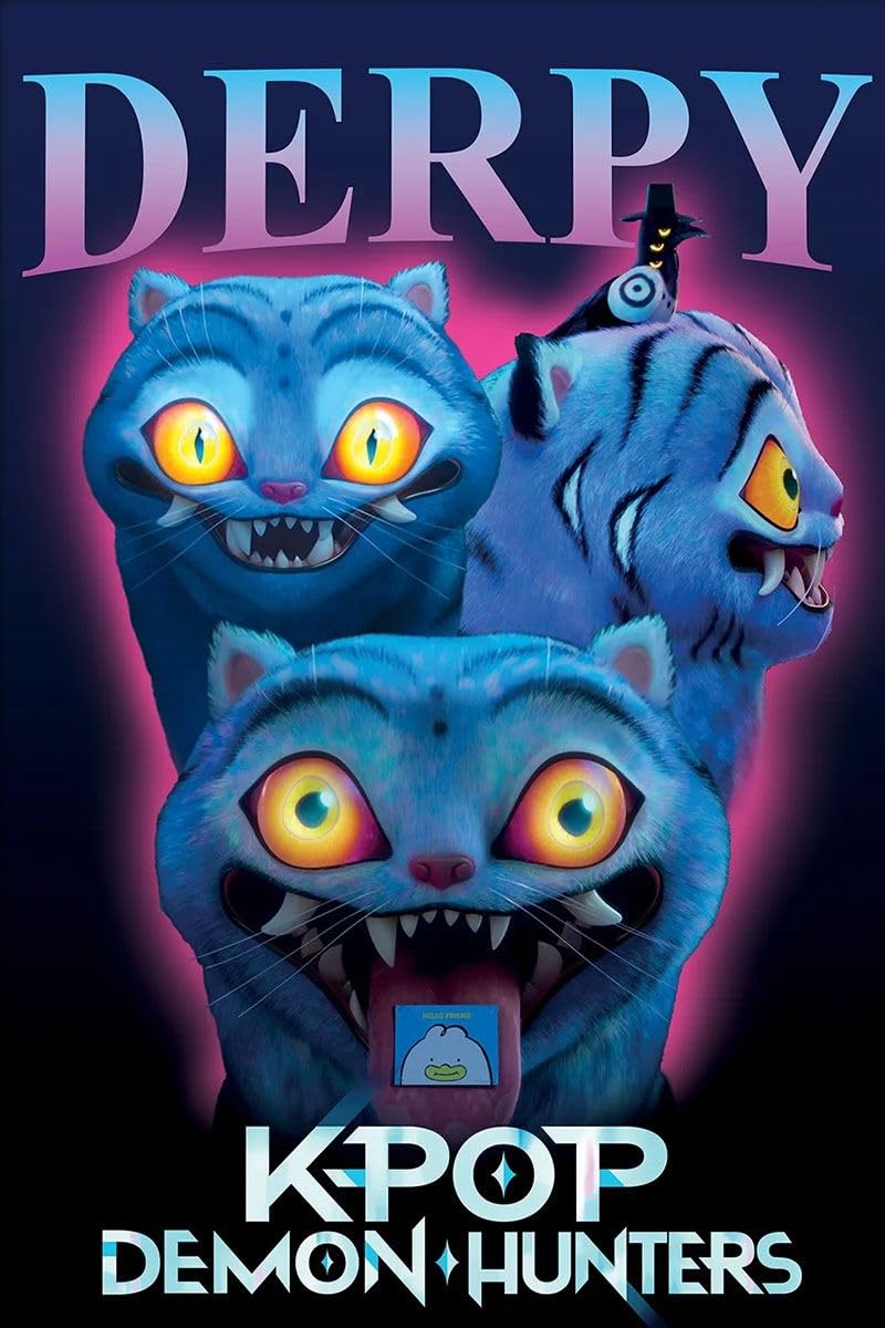 Pyramid International Derpy K-Pop Demon Hunters Maxi Poster