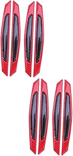 ibasenice 8 Pçs Porta Guarda Proteção Protetores De Porta Do Carro Anti-Colisão Adesivo Carro Anti-Colisão Tira Corpo Pára-Choques