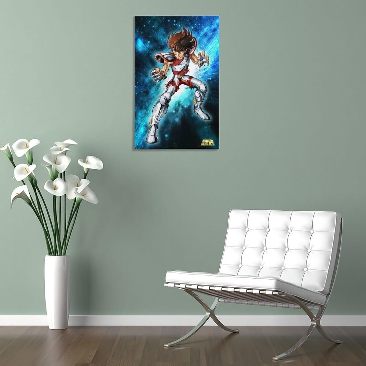 Amazon.co.jp: 聖闘士星矢 ポスターアートパネル 壁の絵 壁掛け