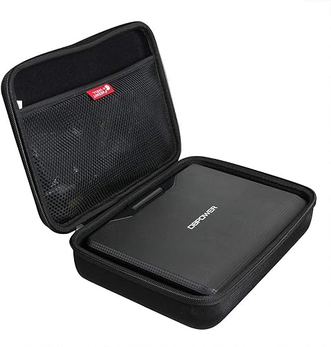 Hermitshell Estuche rígido de viaje para reproductor de DVD portátil DBPOWER de 11,5"