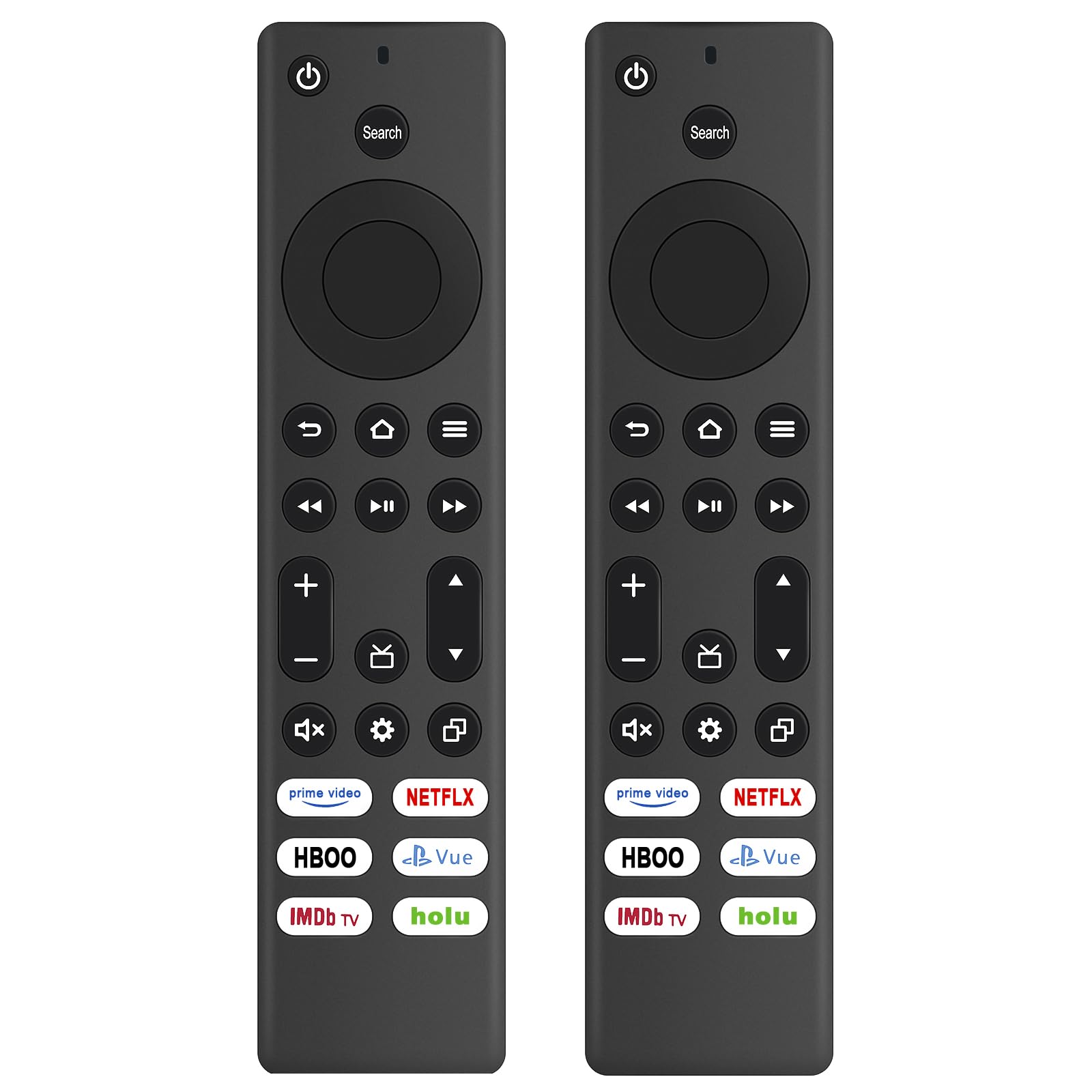 (2 Packs) WINFLIKE Universal Remote Control Replace for Toshiba Insignia Pioneer Smart TVs 32LF221U19 32LF221U21 TF-32A710U21 43LF421U19 43LF621U19 43LF711U20 TF-43A810U21 49LF421U19 50LF711U20