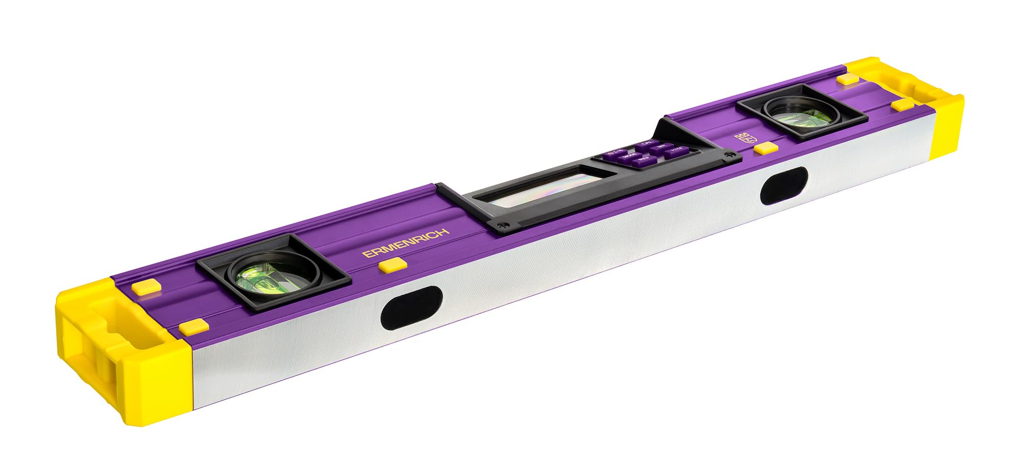 Verk LY40 Inclinometro Digitale 0–360° con Livella a Bolla | Orizzontale e Verticale Display LCD Indicatore Sonoro Pulsante Hold IP54 Impermeabile per Falegnameria, Casa e Fai da Te