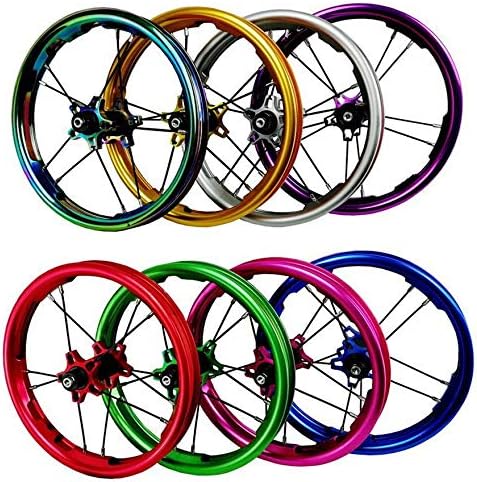 Kids Racing Rims Sliding Bike Wheelset 12inch Sealed Bearing BMX Children Kids' Balance ...