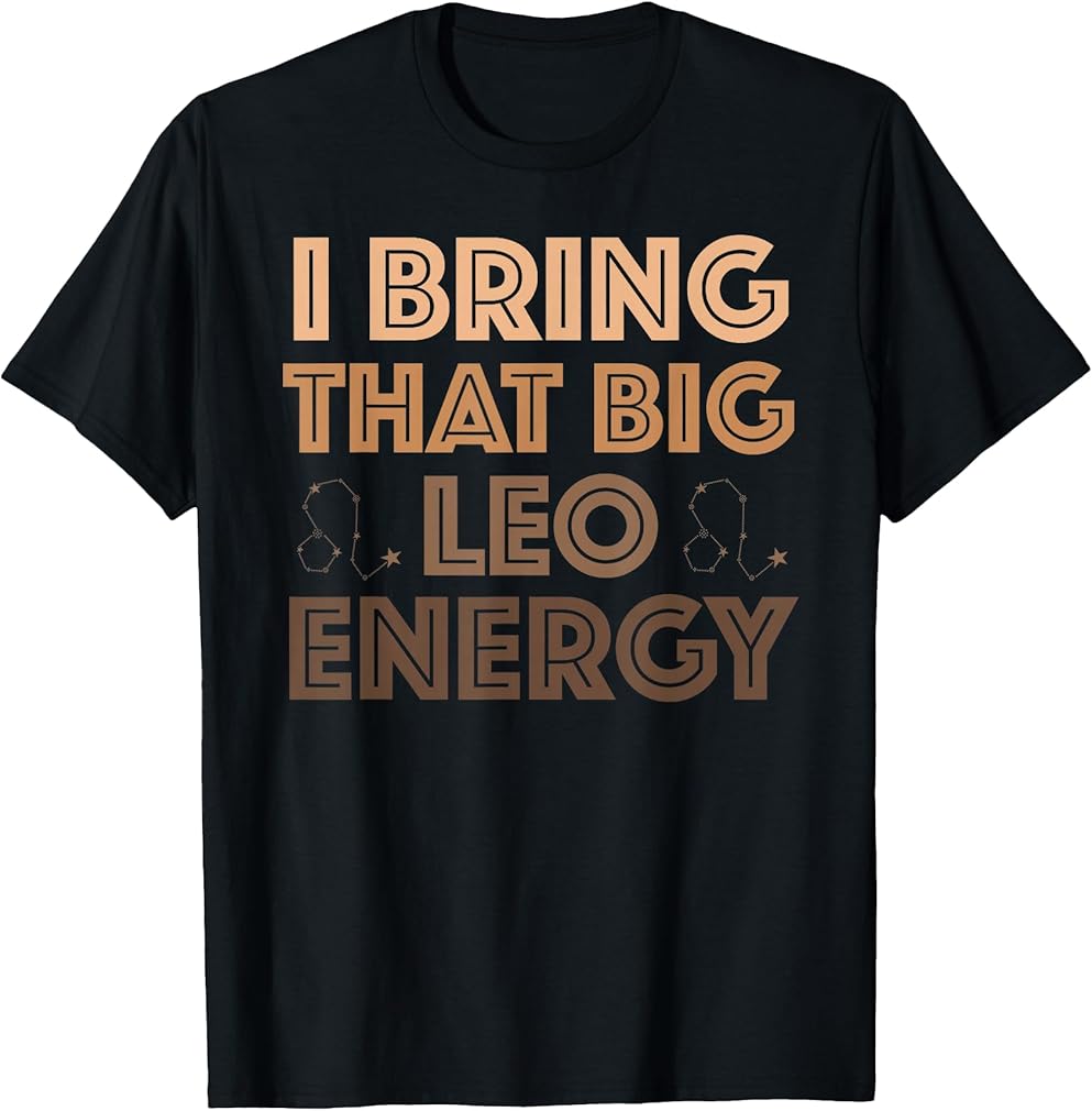 Leo Queen Vibes Melanated Women Big Leo Energy Melanin Afro T-Shirt