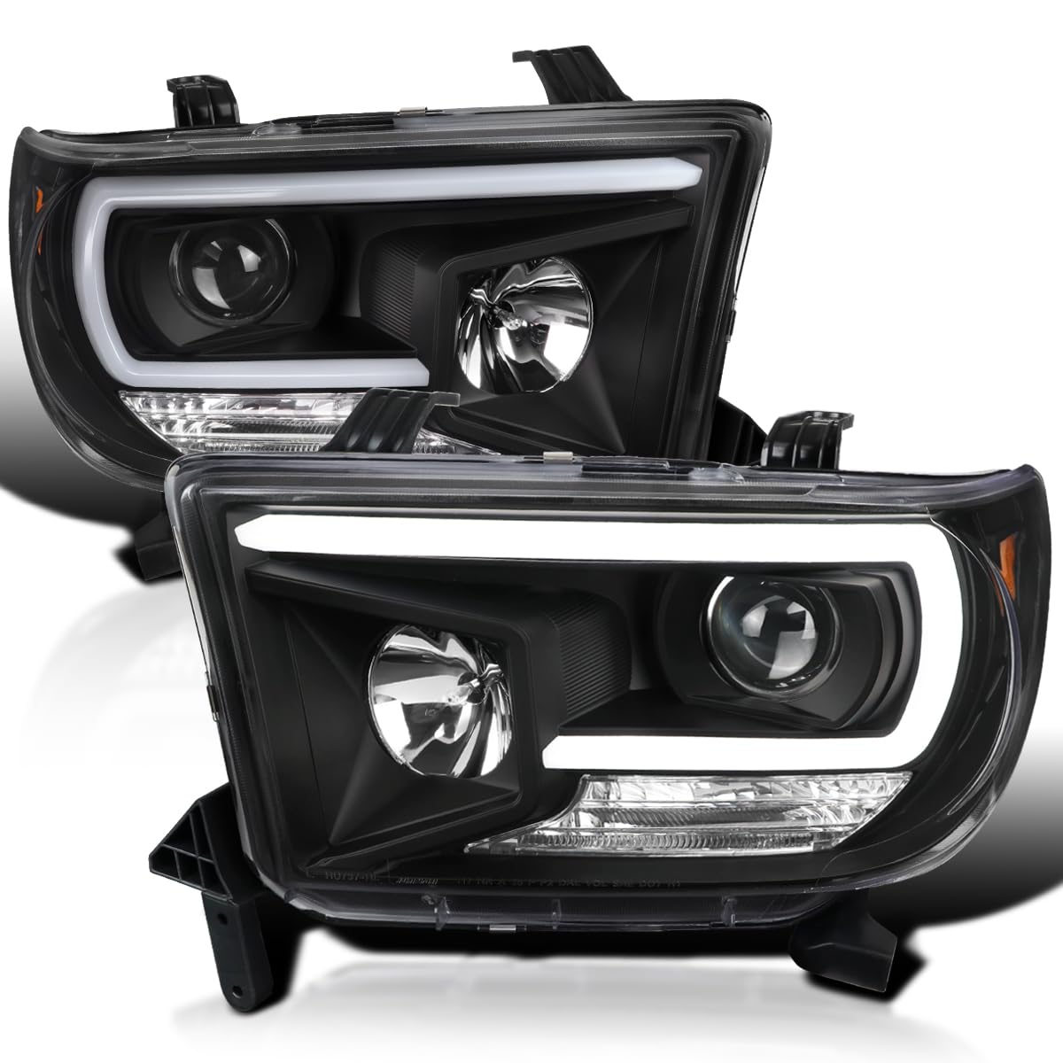 トヨタ車用ヘッドライト クリアレンズ Amazon.co.jp: SPEC-D TUNING LEDライトバー ブラック ハウジング