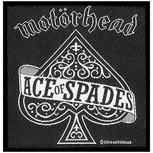 Motorhead Woven Patch Black