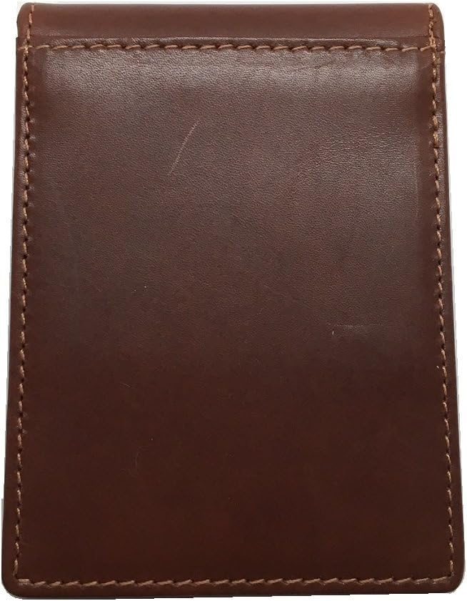 Biddy Murphy Celtic Money Clip & Bifold Wallet, Embossed Eternity Knot Design Real 100% Leather Made in Ireland