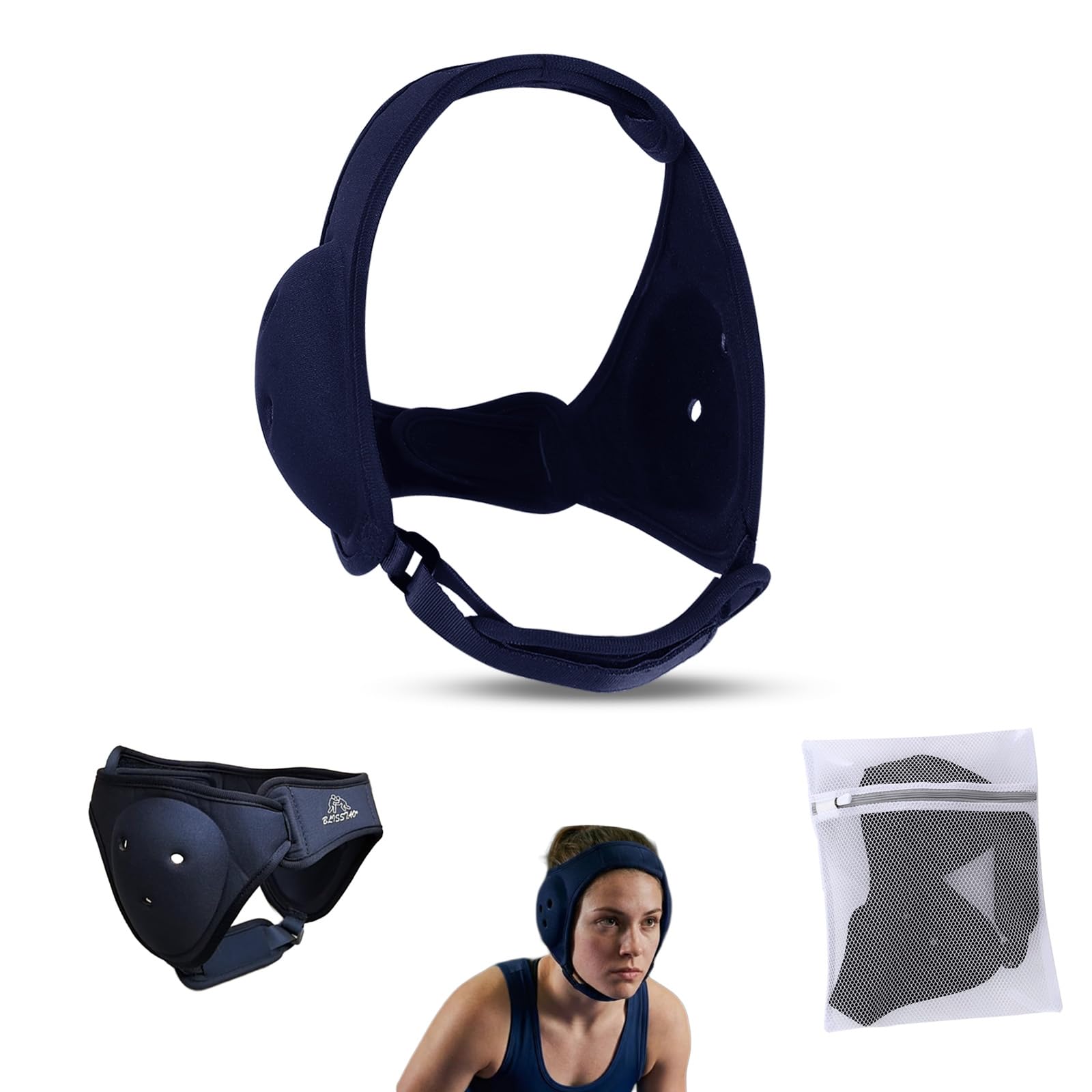 BlissTao Wrestling Headgear and BJJ Ear Guard