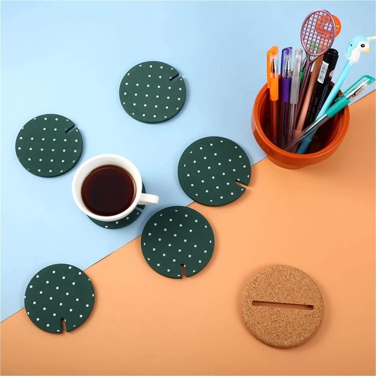 Cactus Casa Isolamento Termico EVA Antiscivolo Fai da Te Tazza for Bevande Calde Tovaglietta for Decorazione Tavolo Stoviglie Pad per Padelle