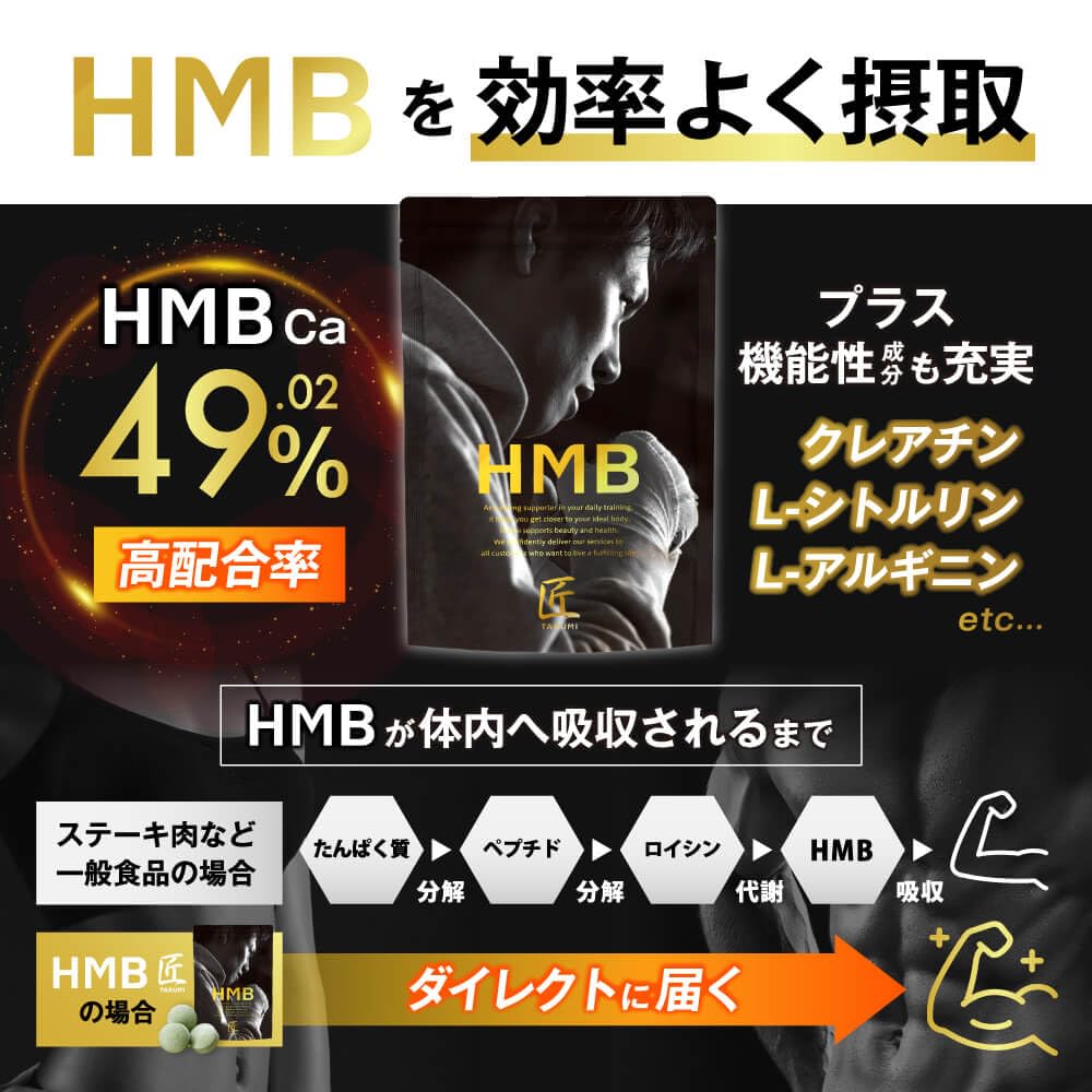 Amazon.co.jp: HMBサプリ 匠-TAKUMI-｜クレアチン 青汁 成分 ビタミン