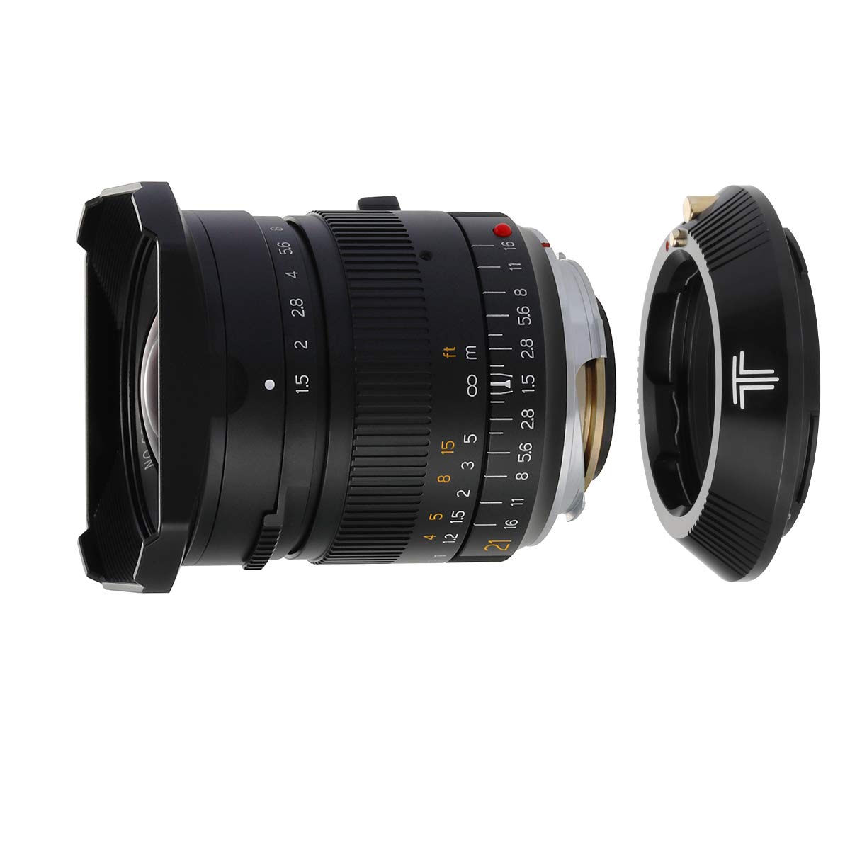 Amazon | TTArtisan 21mm f/1.5 ASPH + ニコンZマウント変換 レンズ 銘 