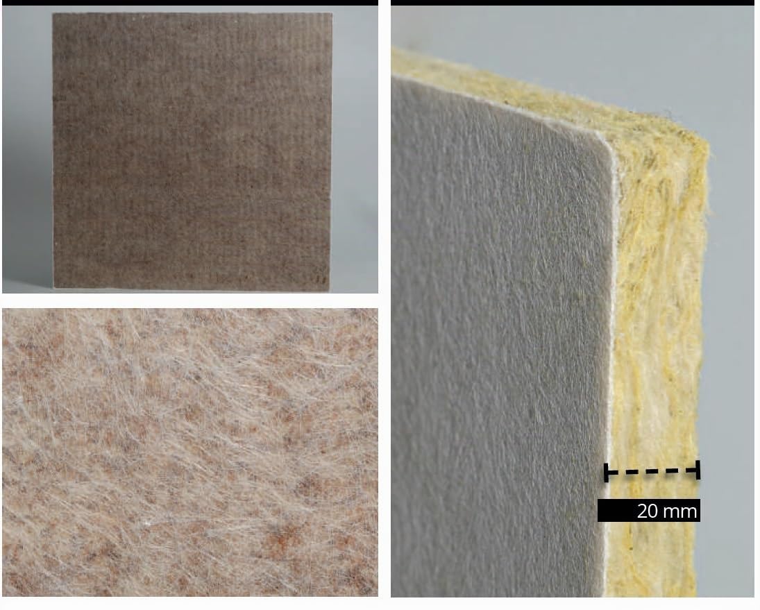 Pannelli controsoffitto in LANA DI ROCCIA 600x600x20 mm Conf. 24 Pz. /8,64 Mq IN APPOGGIO Parafon Storm STAR ROCK SR20001
