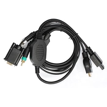 Amazon | Wii/PS3 VGA HDTV AV Cable (輸入版