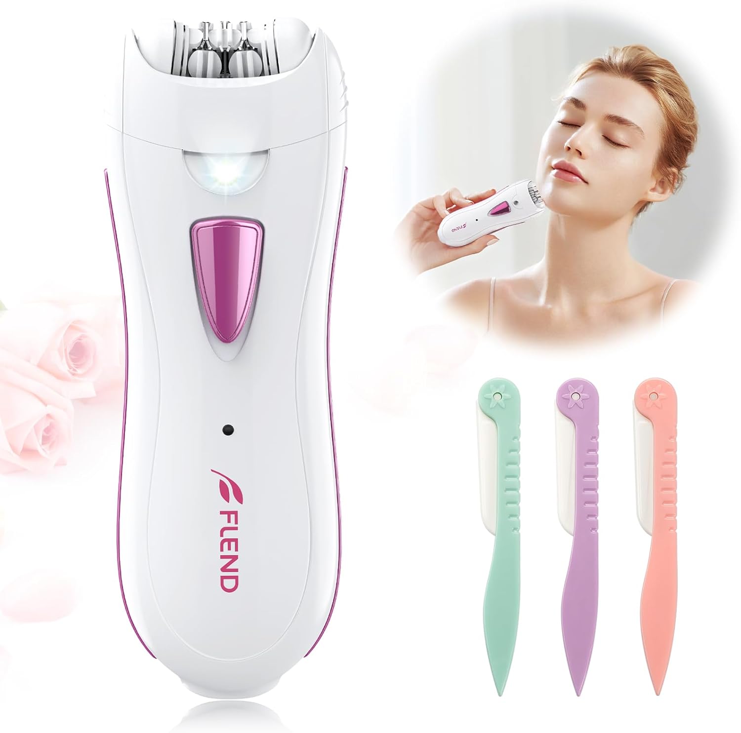 Epilator, Facial Epilator for Women Smooth Glide Epilator for Women Face Epilator Facial Hair