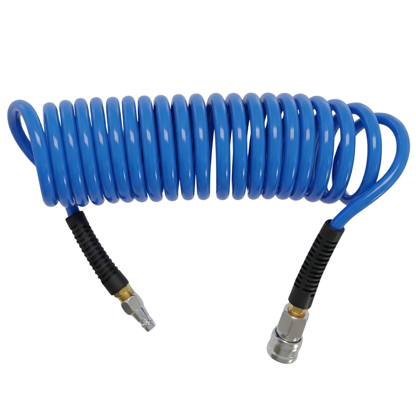 Tuyau spiralé PU haut de gamme Lumonic flexible air comprimé durable 5m