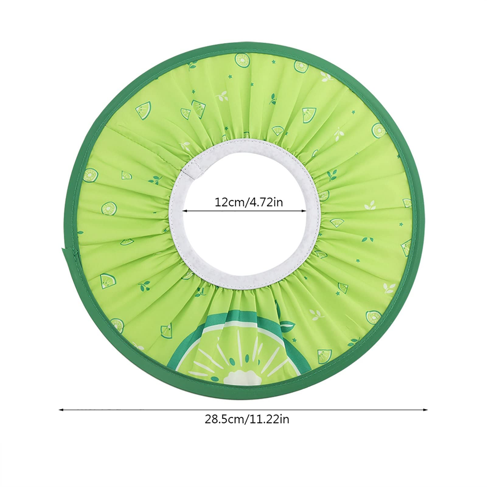 Champú Para Bebés Gorro de Ducha Protección Para El Baño Sombrero Suave Sin Lágrimas Cómodo Elástico Círculo Interno Gorro de Ducha Para Bebés Protector de Visera Seguro Para Niños(Verde)